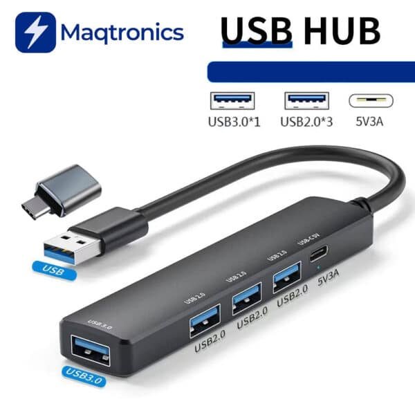 Hub USB 5-en-1